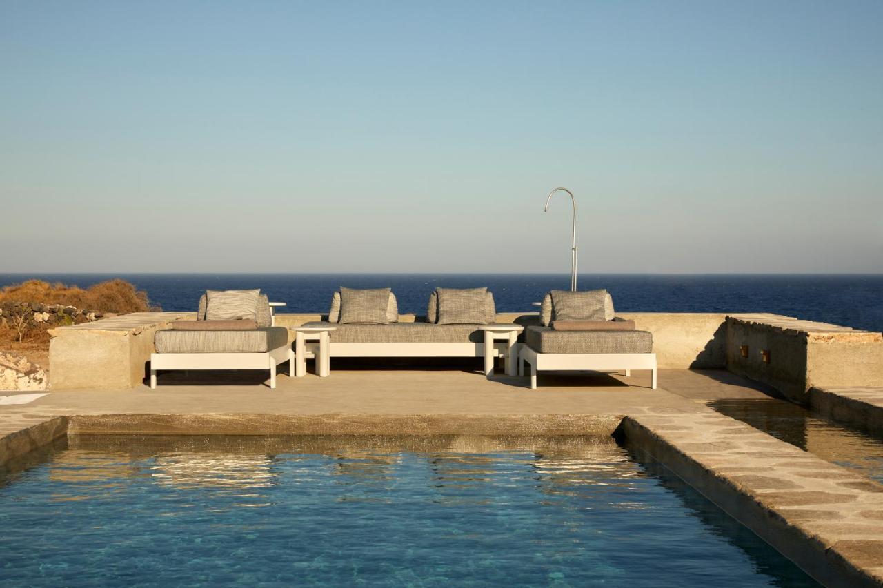 Santa Irini Retreat Hotel Thirasia Bagian luar foto